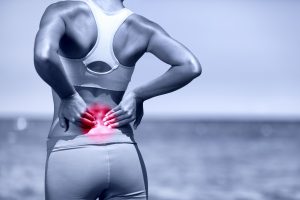 Runner with back pain